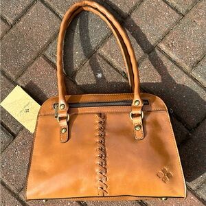 Patricia Nash Vintage Distressed Braided Calvi